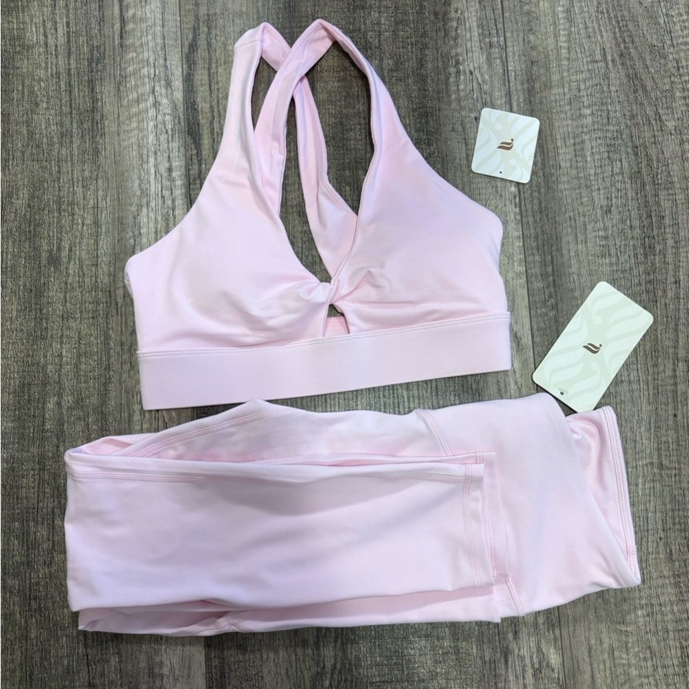 Pink Women's Fabletics active Set